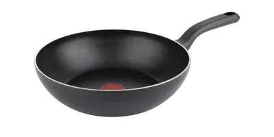 Produktbild von TEFAL Wokpfanne antihaftversiegelt Ø28cm C28619 grau/schwarz alle Herdarten