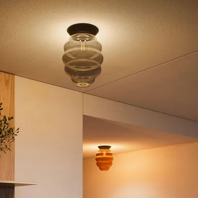 Produktbild von s.luce Echos Glas-Deckenleuchte E27