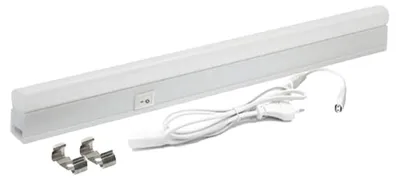 Productafbeelding van VITO Ledline-P - Led Lichtbalk 8W - 816lm 4000K - Neutraal Wit Licht - 572x22x35mm - Met Schakelaar en Stekker