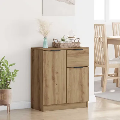 Obrázek produktu pro vidaXL Artisan dubový příborník 60 x 30 x 70 cm materiál na bázi dřeva