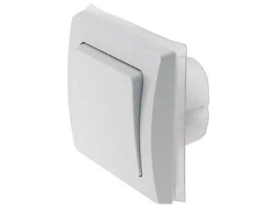 Immagine prodotto di Interruttore DELPHI IP44 250V~/ 10A, con cornice, da incasso, bianco