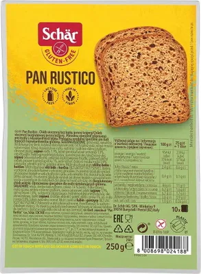 Produktbild von Pan Rustico glutenfreies Landbrot 250 g Schar