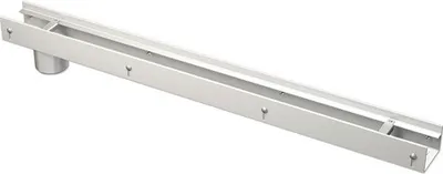 Obrázok produktu pre Žľab Alcadrain nerezový odtokový 75 mm s odtokom na dne