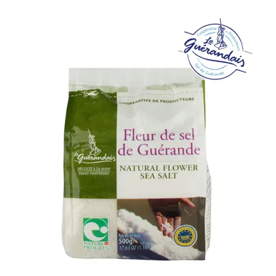 Produktbild von Solzucker , 0,5 kg - Fleur de Sel de Guérande