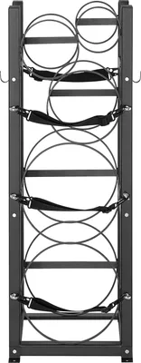 Immagine prodotto di SucceBuy portabombole per refrigeranti, 2 x 30 libbre + 3 bottiglie piccole, 12,79 x 12,99 x 47,12 pollici, per freon/gas/ossigeno/azoto