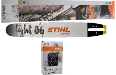 Produktbild von Stihl Führungsschiene 30030005213 Light 06 40cm 3/8'' 1,6mm + 1 Stück Halbmeißelkette Stihl 36520000060