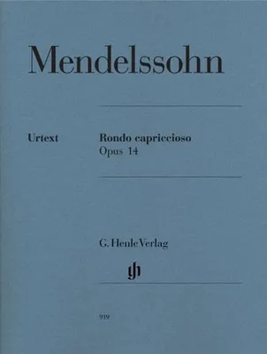 Obrázok produktu pre Mendelssohn Bartholdy, Felix - Rondo capriccioso op. 14