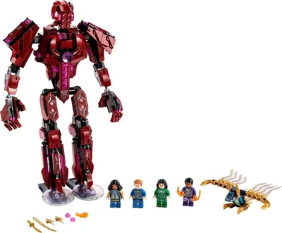 Productafbeelding van LEGO 76155 Marvel: Arishems Schatten, actiefiguur met lichtgevend element