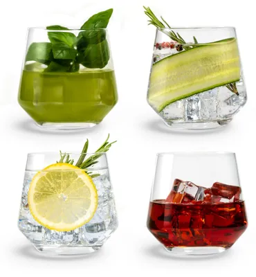 Immagine prodotto di Set di bicchieri per Gin Tonic - 4 pezzi, capacità 400 ml, confezione regalo