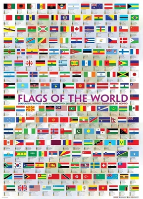 Produktbild von Eurographics Flags of the World, 1000 Stück(e), Flaggen