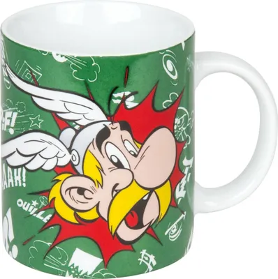Zdjęcie produktu dla Porcelanowy kubek do kawy Könitz Asterix-Paff! 1110022040