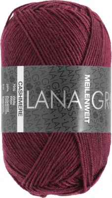 A ball of yarn with a label wrapped around it.