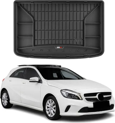 Produktbild von OMAC Gummi Kofferraumwanne für Mercedes A Klasse W176 2012-2018 TPE Schwarz