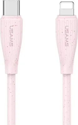Immagine prodotto di Kabel Usams Serie Verde Sj717 30W Usb-C Do Lightning 1M Różowy
