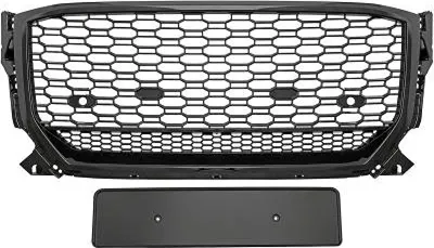 Image de DIEDERICHS 1055240 Calandre avant pour AUDI Q2 (GAB) Noir brillant