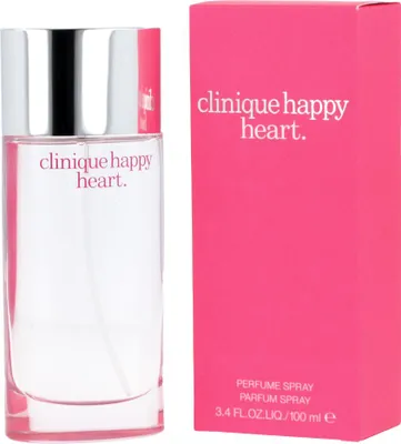 Obrázek produktu pro Clinique Happy Heart, Ženy, 100 ml, Nedoplnitelná lahvička, Mandarinka, Hyacint, Santalové dřevo