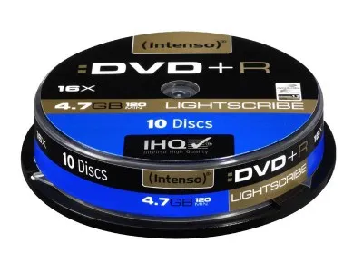 Produktbild von Intenso DVD+R 4.7GB, LS, 16x