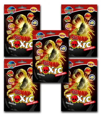 Produktbild von Toxic Creatures Sammelfiguren - Planet Wow Figur - 5 Tüten