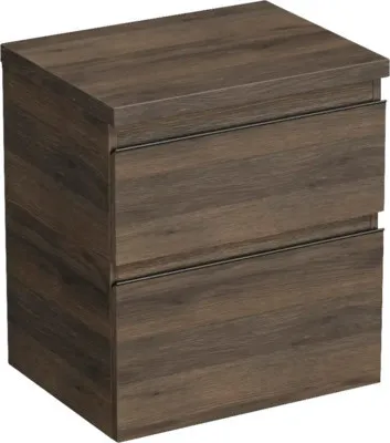 Obrázok produktu pre Skrinka pod umývadlo Jungborn TRENTA dub tabak gladstone 56,7 x 64,6 x 44,5 cm