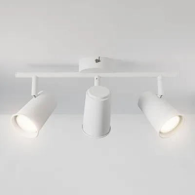 Image de HOFTRONIC - Plafonnier LED 3 spots 12W 1035lm 4000K Inclinable Blanc