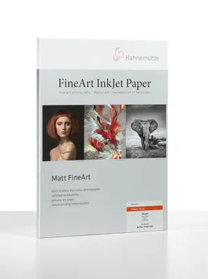 Immagine prodotto di Carta inkjet Hahnemühle William Turner FineArt - 310 g/m² - DIN A2 - 25 fogli