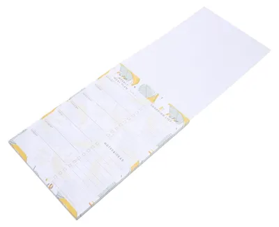 Imagen del producto de Bloc de notas magnético para nevera con lista de la compra