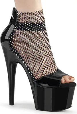 Obrázek produktu pro ADORE-765RM Dámské sandály by Pleaser, Black , EU 36, US 6