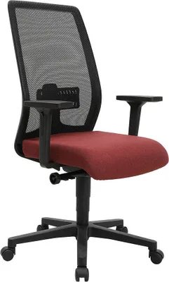 Produktbild von Topstar Bürostuhl EURO STAR 200, EU20OG270 bordeaux, schwarz, schwarz Stoff