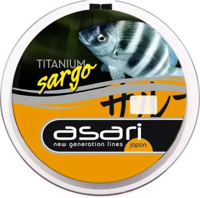 Produktbild von Asari Titanium Sargo Monofile Schnüre 300 M Durchsichtig 0.250 mm Durchsichtig 0.250 mm