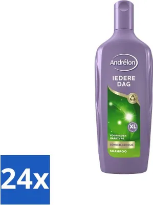 Immagine prodotto di Andrélon - Tutti i giorni - Shampoo - 450 ml - Confezione risparmio - 24 pezzi