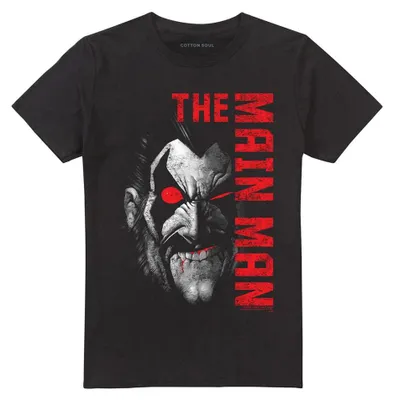 Produktbild von Justice League - "Main Man" T-Shirt für Herren/Damen Uni TV41005 (XXL) (Schwarz)