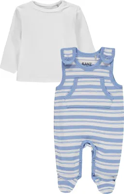Produktbild von Jungen-Set: Bluse + blauer Kanz-Schlafanzug