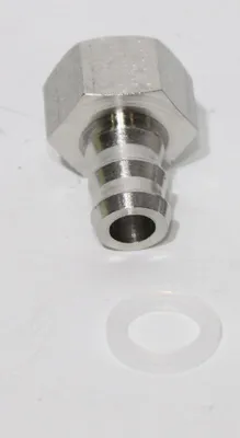 Produktbild von Suevia Schlauchtülle 1/2" IG mit Dichtung - 103.1972