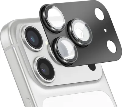 Produktbild von Avizar, Kamera-Objektivschutz iPhone 17 Pro Aluminium-Monoblockrahmen, Schwarz