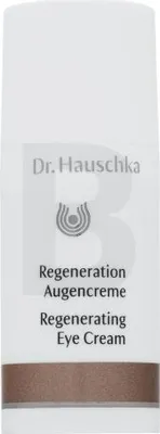 A product shot of Dr. Hauschka Regenerating Eye Cream.