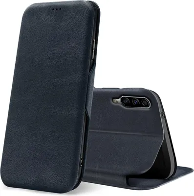 Produktbild von Conie Retro Klapp Tasche für Samsung Galaxy A50 / A30s Kartenfach Hülle Rundumschutz in Blau