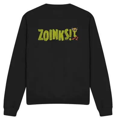 Obrázek produktu pro Mikina Scooby Doo – "Zoinks" – uni, pro muže/ženy, model TV41160 (velikost S), černá