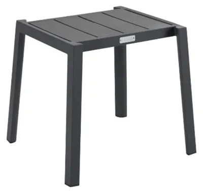 Produktbild von Beistelltisch Delia 40 x 39 x 45 cm Aluminium Anthrazit