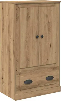 Image de Haut Armoire avec tiroir Chêne artisanal 60 x 35,5 x 103,5 cm
