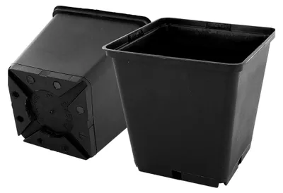 Produktbild von 50 Stück Pflanztöpfe Pro als Vierecktopf 13x13x13 cm Anzuchttopf Pflanztopf Blumentopf