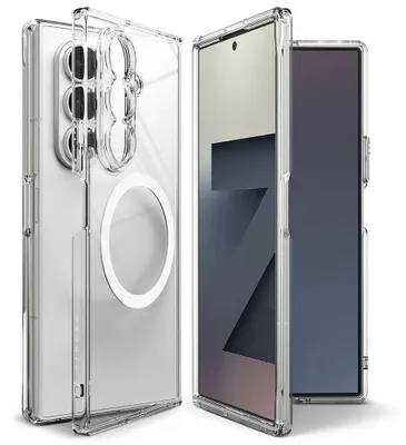 Zdjęcie produktu dla Etui Ringke Fusion Magnetic Magsafe Na Samsung Galaxy Z Fold 7 - Przezeoczyste