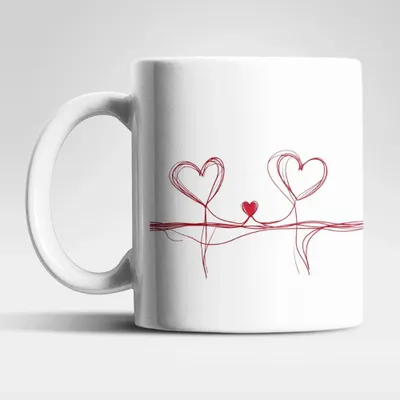 Produktbild von Liebe Love Herz Valentinstag Kaffeetasse Teetasse Tasse Geschenkidee