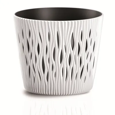 Zdjęcie produktu dla Piaskowy okrągły biały 18,9 cm