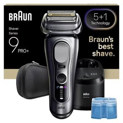 Image de Braun Series 9 Pro+ 9667CC Foil shaver Trimmer Silver