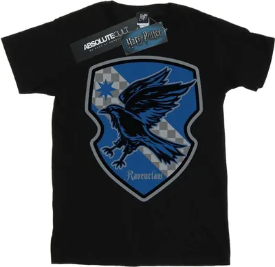 Produktbild von Harry Potter - "Ravenclaw" T-Shirt für Damen BI27018 (L) (Schwarz)