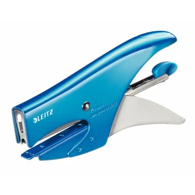 Produktbild von Leitz Mod. 5547, 15 Blätter, Blau, 5 cm, 150 Heftklammern, 81 x 26 x 166 mm