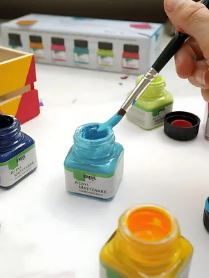 Produktbild von KREUL Acryl Mattfarben Set Color Living 6 x 20 ml