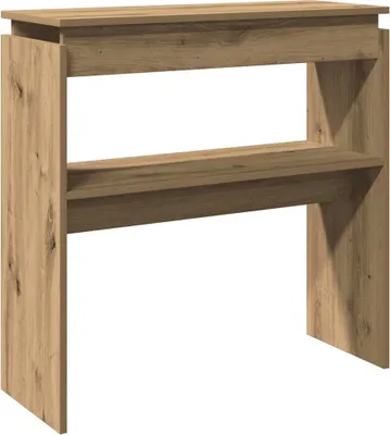 Obrázek produktu pro vidaXL Konzolový stolek Artisan dub 80x30x80 cm materiál na bázi dřeva