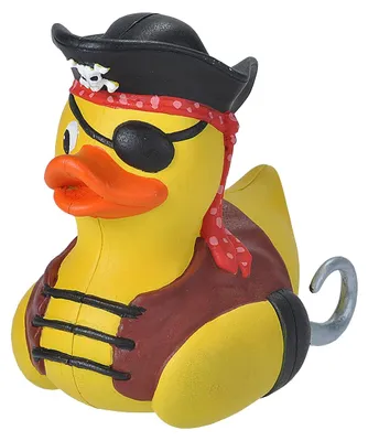Immagine prodotto di paperella di gomma pirata junior 10 cm giallo/marrone