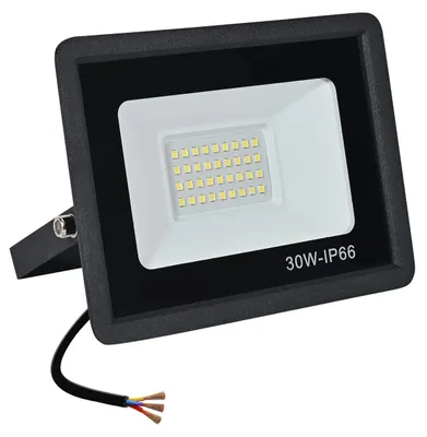 Obrázok produktu pre LED reflektor na vonkajšie použitie, 30 W, 3000 lm, stupeň krytia IP66 (vodotesný)